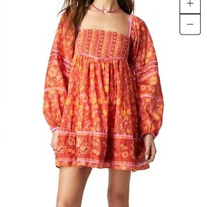 Free people endless afternoon mini dress